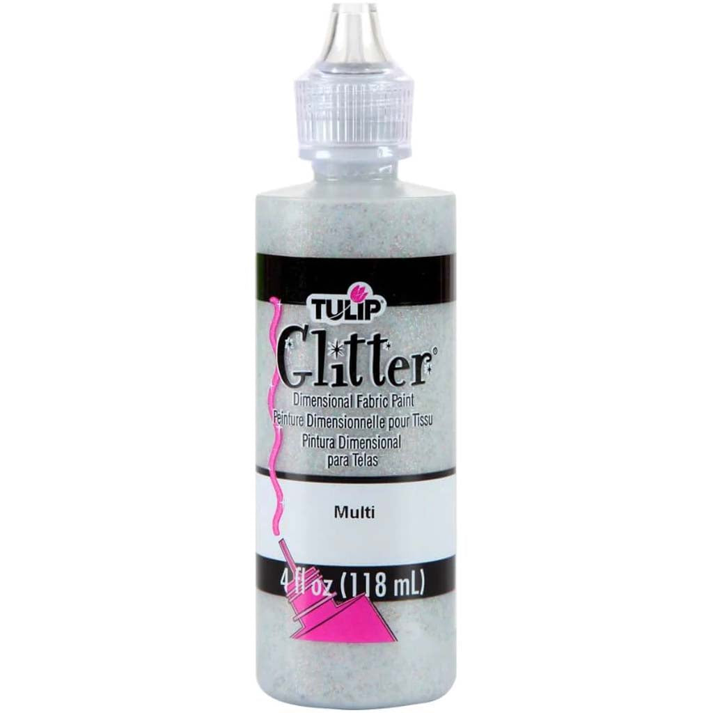 TULIP DIMENSIONAL FABRIC PAINT GLITTER 4OZ
