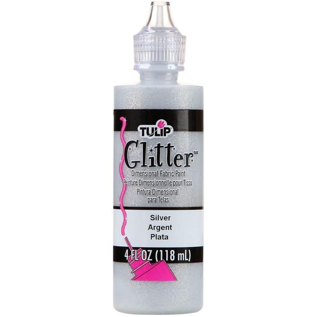 TULIP DIMENSIONAL FABRIC PAINT GLITTER 4OZ