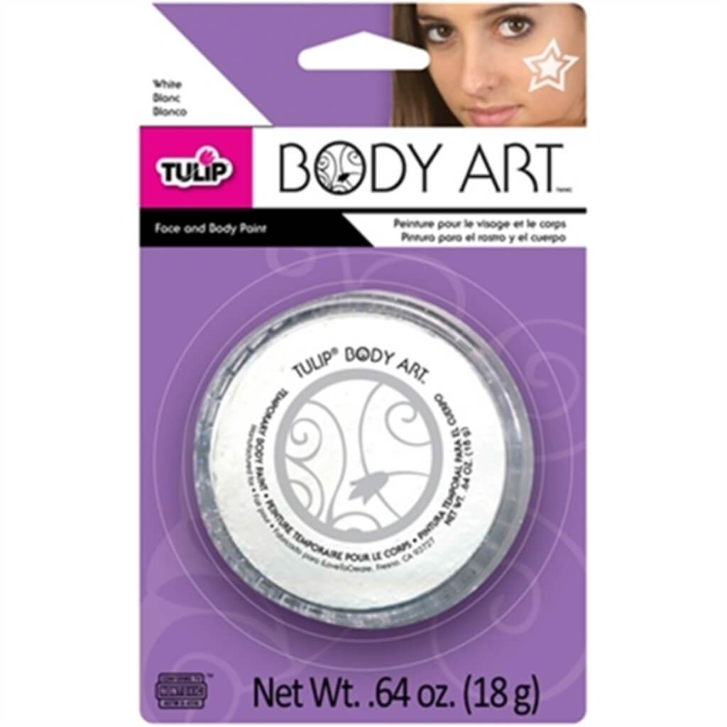 TULIP FACE PAINT BODY ART WHITE 0.64OZ