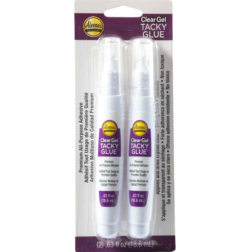 Aleene's Clear Gel Tacky Glue Pen 2pcs