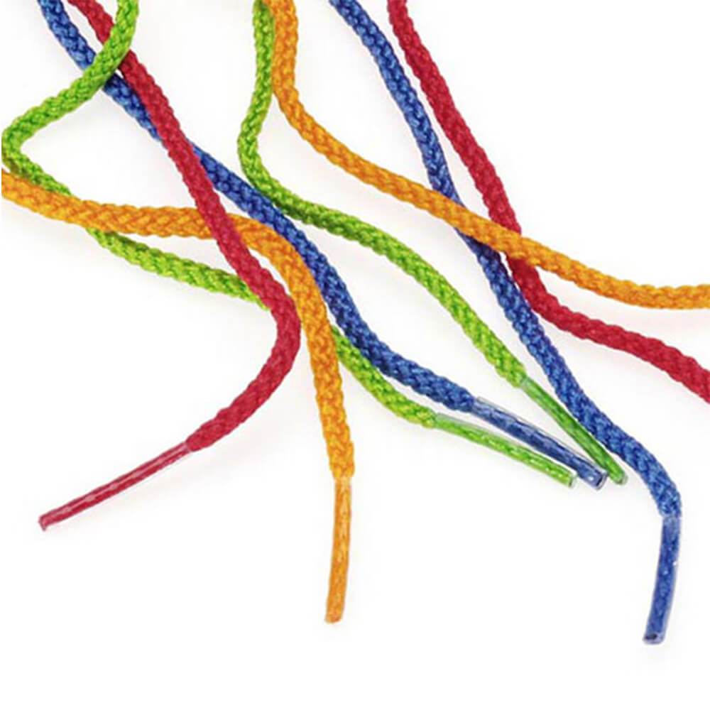 Tipped Nylon Laces 46 inches each 8 pieces 