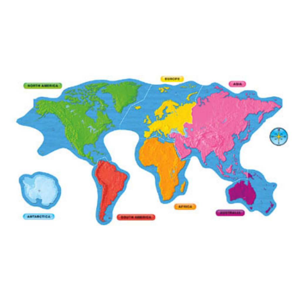 Continents Of The World Bulletin Board 