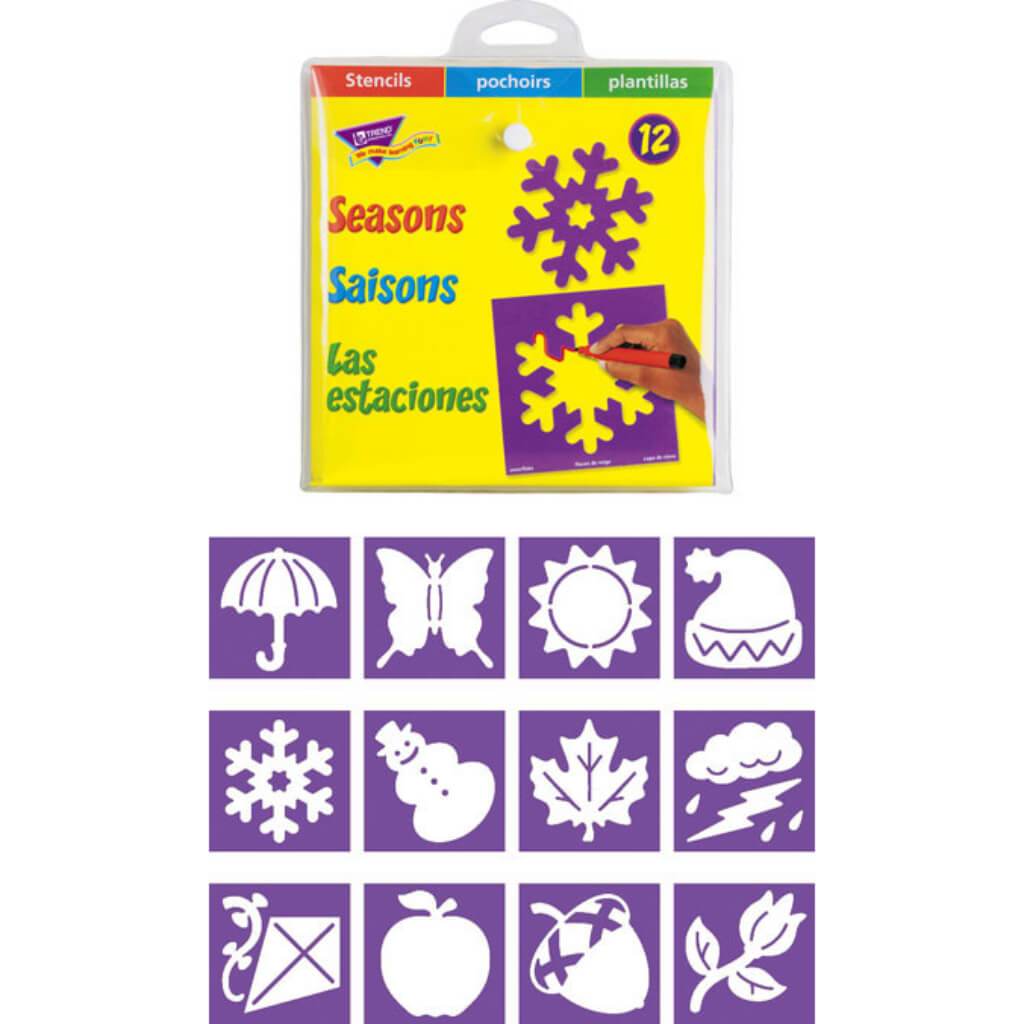 Seasons Stencils 