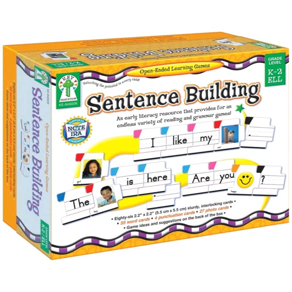 Sentence Building Board Game 