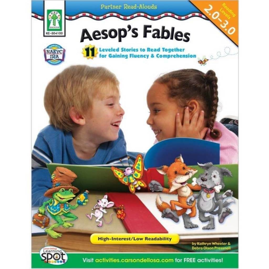 Aesop&#39;S Fables Resource Book Grade 2-5 