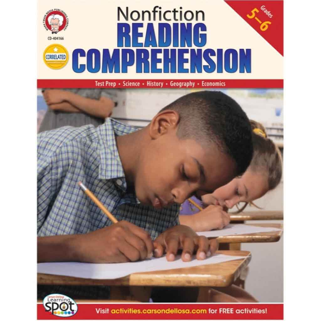 Nonfiction Reading Comprehension Resource Book Grade 5-6 