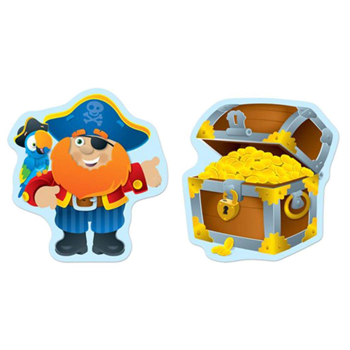 Pirates & Treasure Chests Cut-Outs