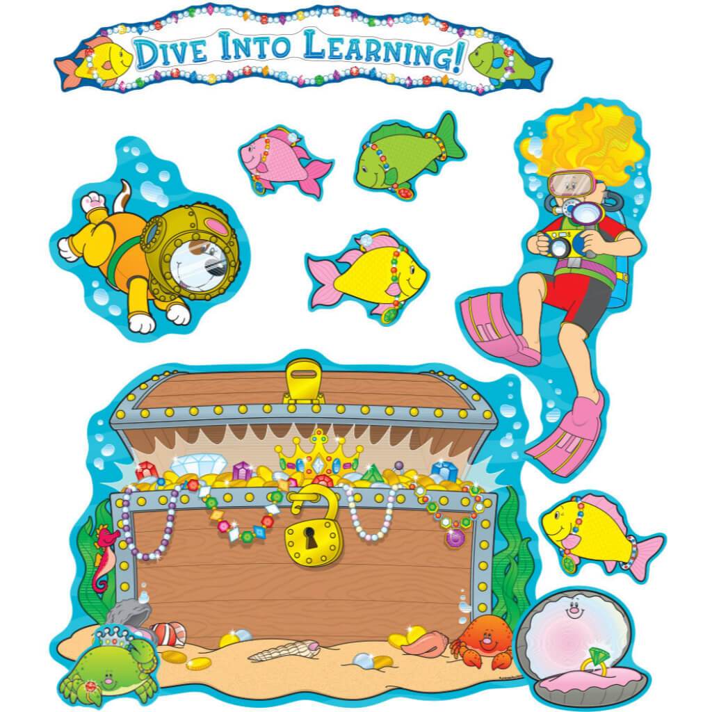 Dive Into Learning Bulletin Board Grade Pk-5