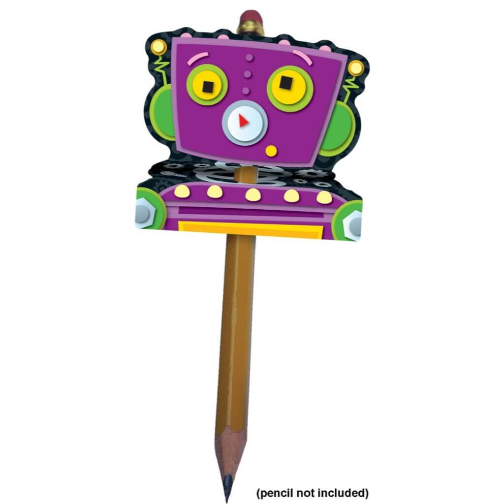 Robot Pencil Topper