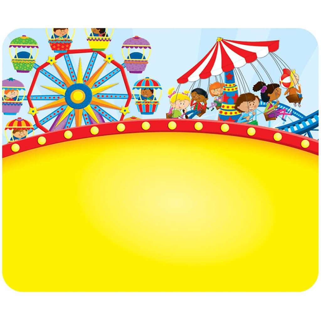 Carnival Name Tags Grade Preschool-5