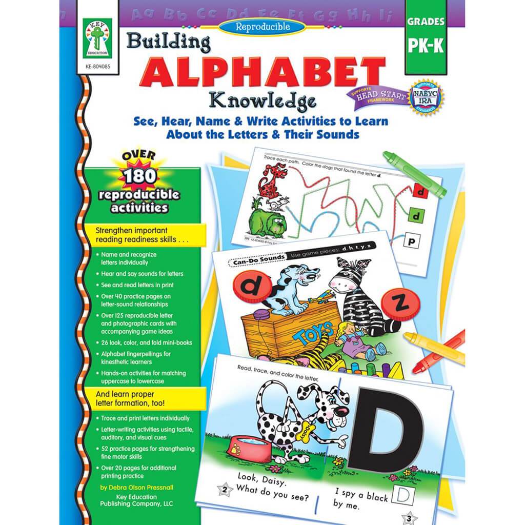 Build Alpha Knowledge Grade Preschool-Kinder