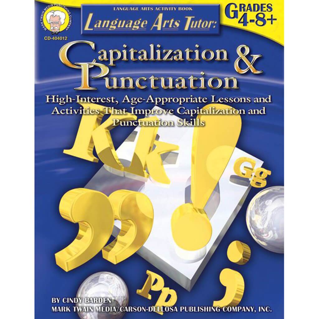 Capitalization  &amp; Punctuation Resource Book Grade 4-8