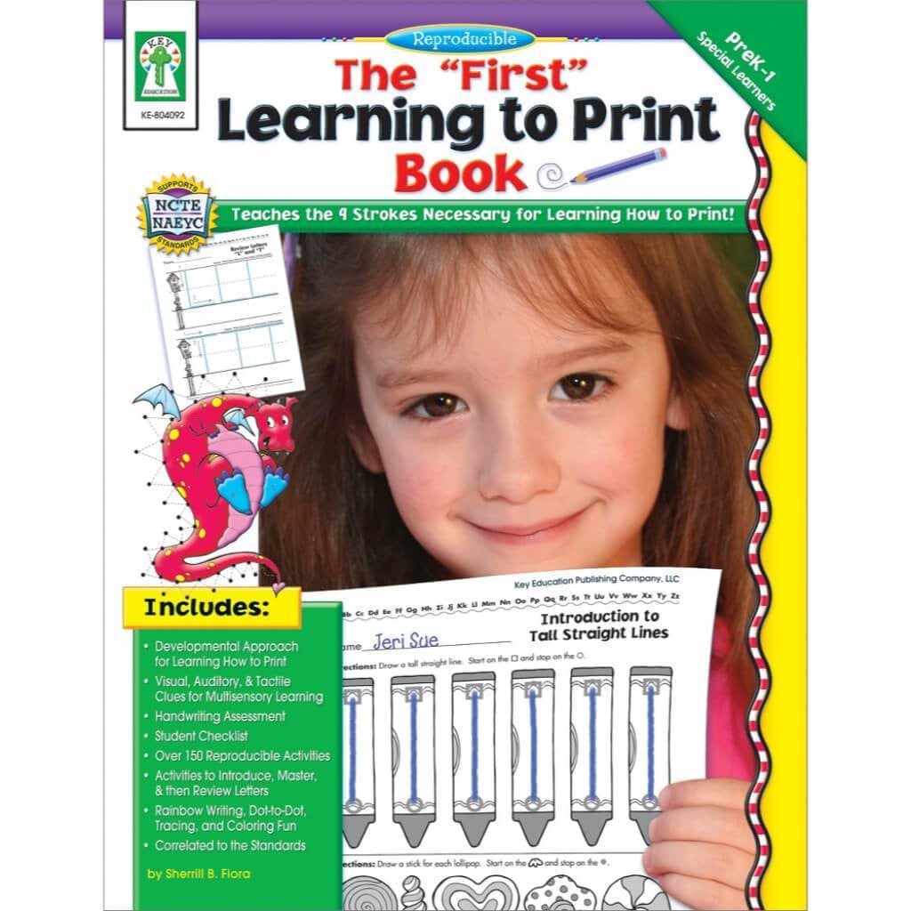 1St Learning To Prnt Book Gr. Pk-1 