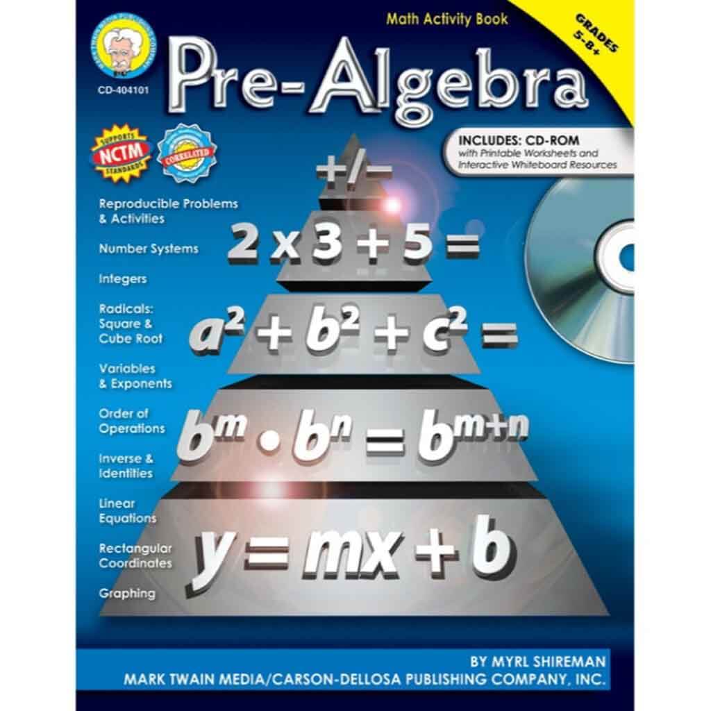 Pre-Algebra Middle/Upper Grades 