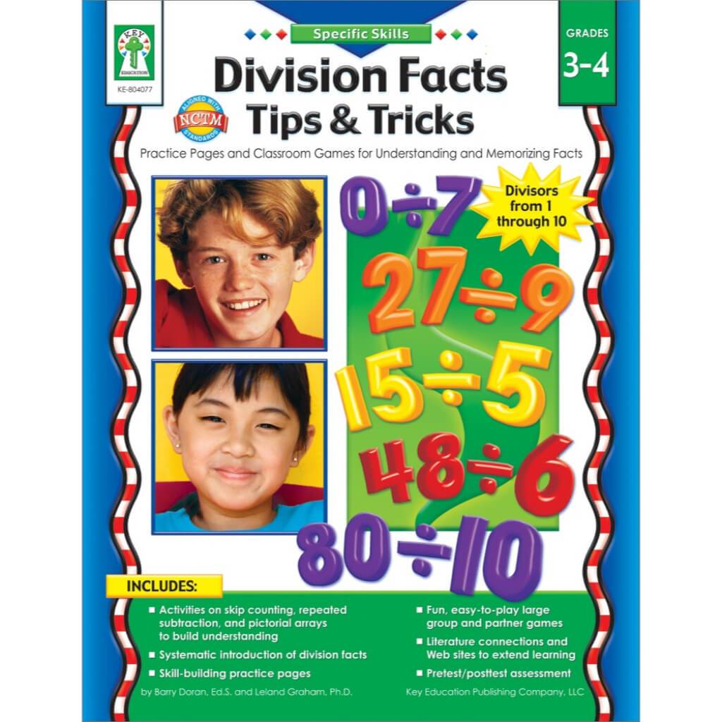 Division Facts Tips &amp; Tricks Grade 3-4 