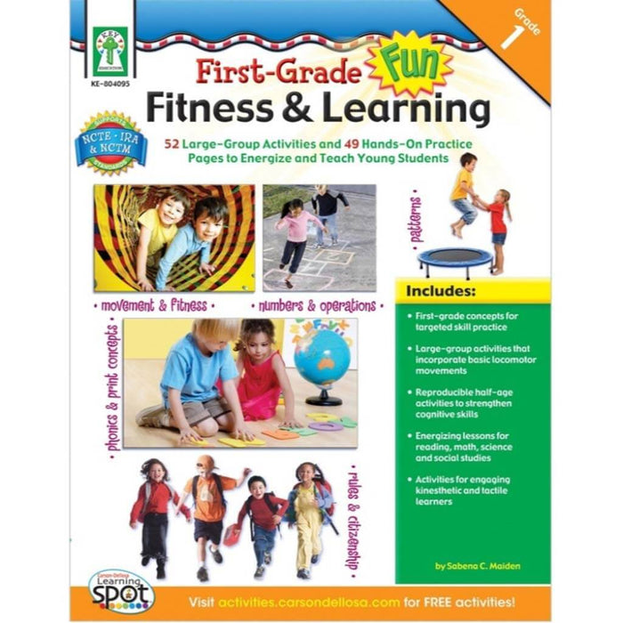 First Grade Fun, Fitness & Learning Resource Book Grade 1 