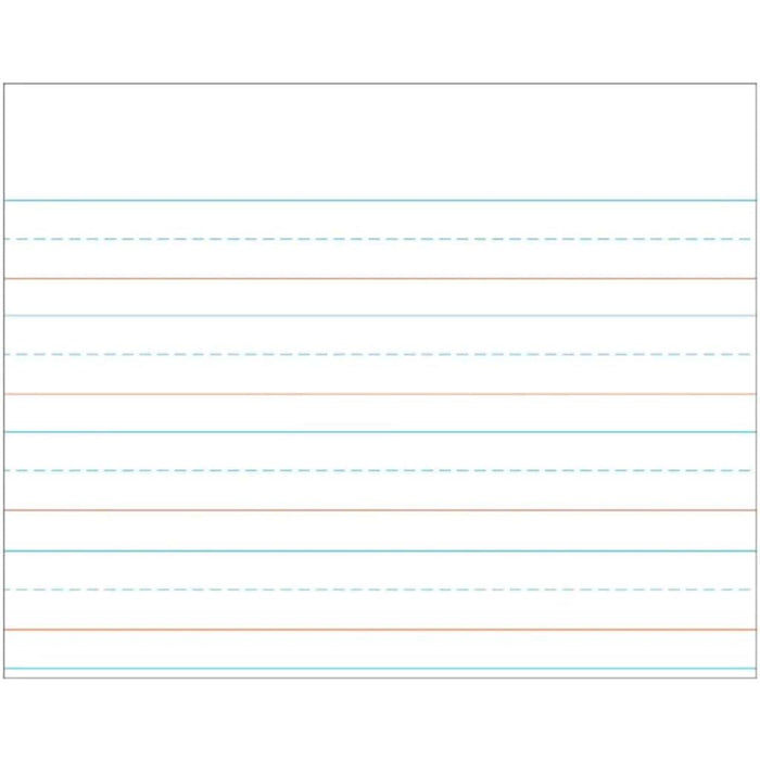 Writing Paper Chart 