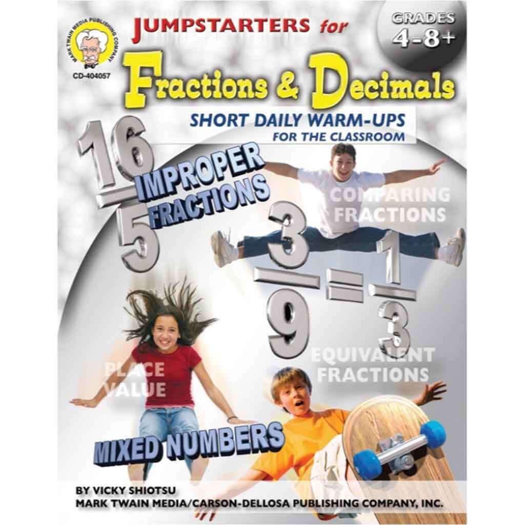 Fraction &amp; Decimals Grade 4-8 