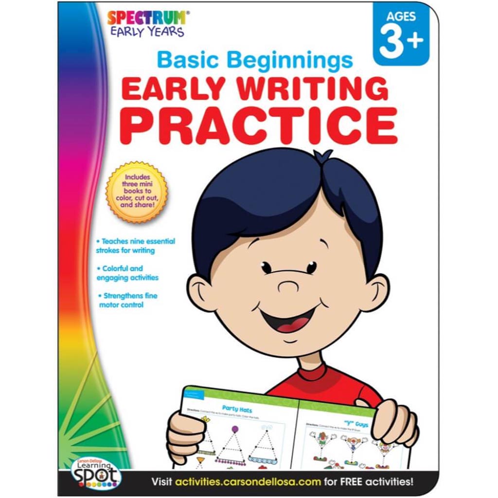 Early Writing Practice Workbook Grade Preschool-Kinder 