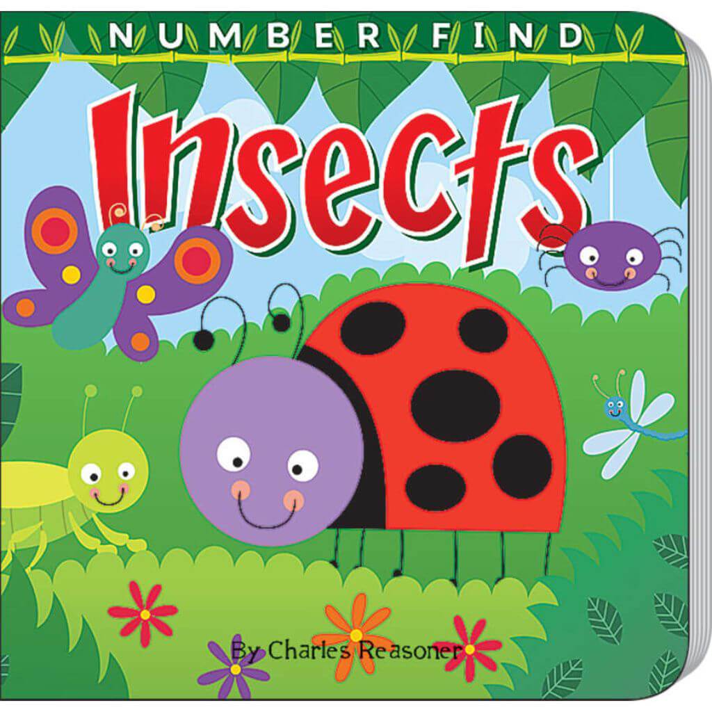 Number Find Insects Book