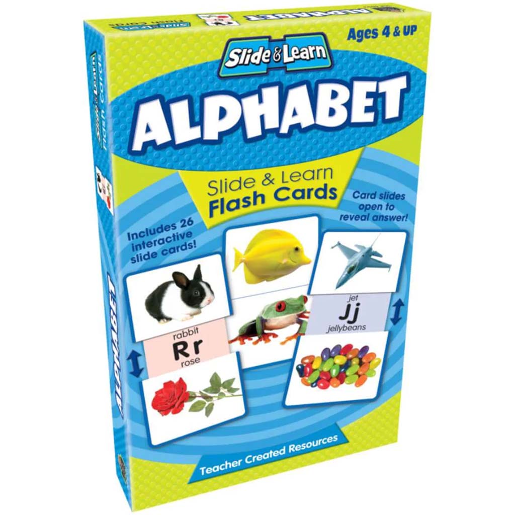 Flash Card Slide &amp; Learn Alphabet 