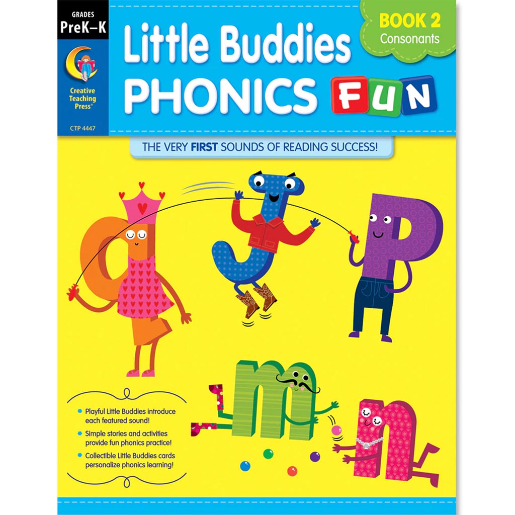 Little Buddies Phonics Fun, Book 2: Consonants