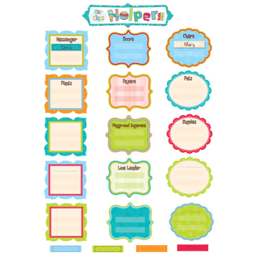 Our Class Helpers Mini Bulletin Board Set 