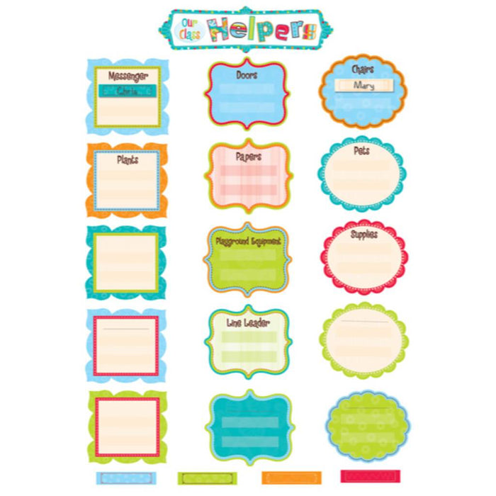 Our Class Helpers Mini Bulletin Board Set 