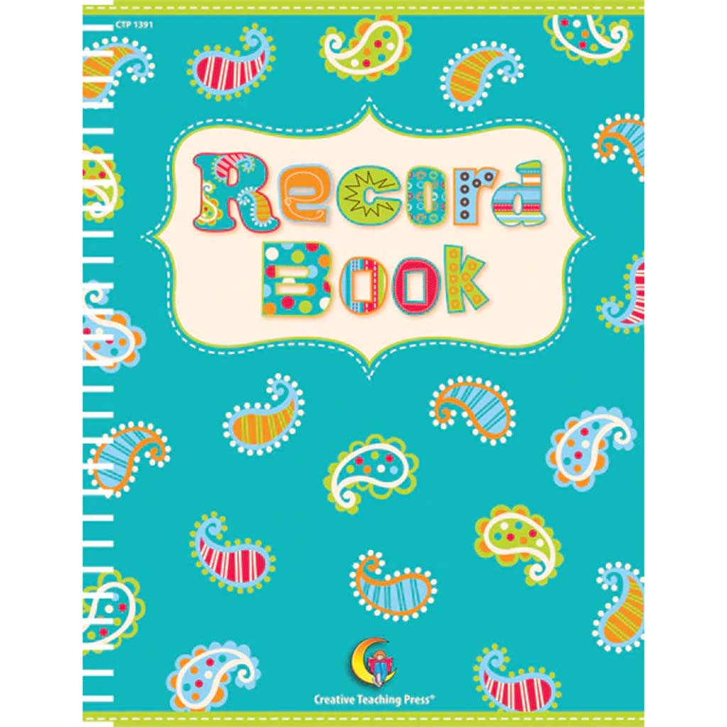 Dots on Turquoise Record Book