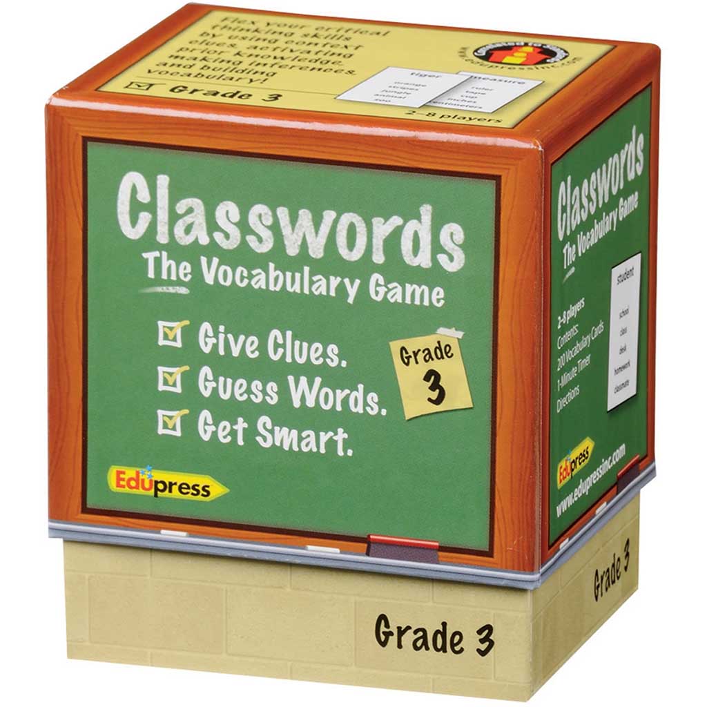 Classwords Vocabulary Game Grade 3