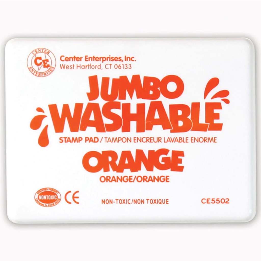 JUMBO WASHABLE PAD ORANGE 