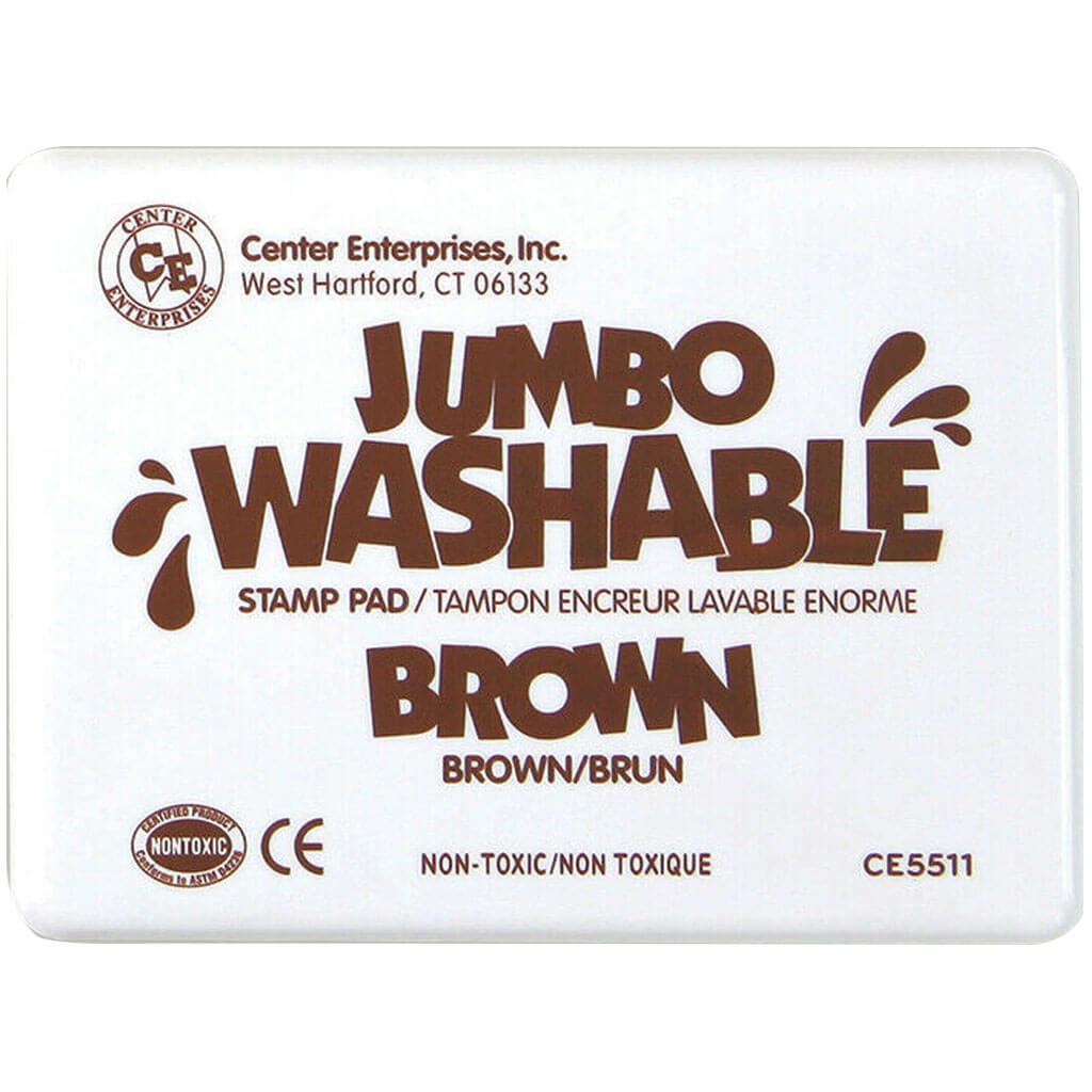 Jumbo Washable Pad Brown