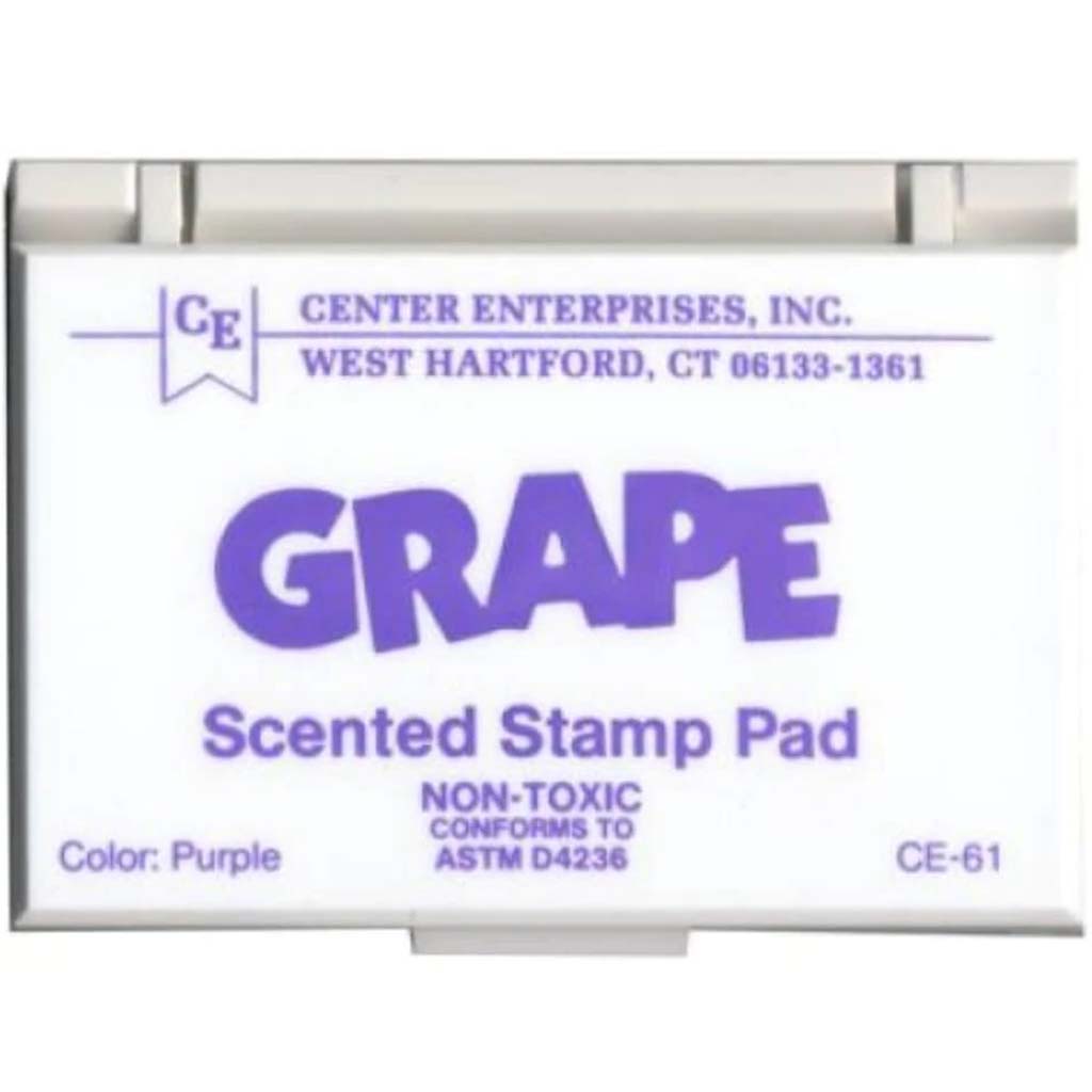 SCENTED STAMP PAD GRAPE 