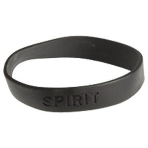 Black Rubber Spirit Bracelets