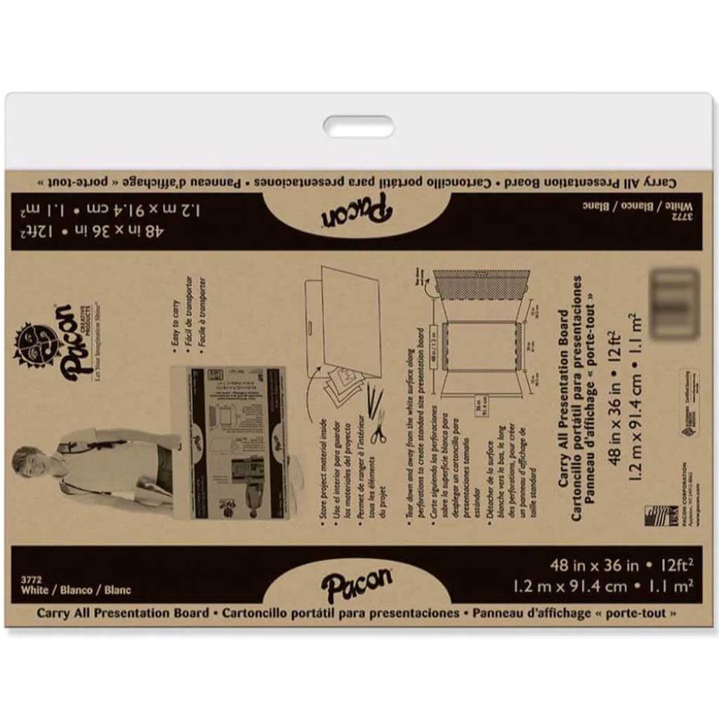 Presentation Board Carry All 48in x 36in White