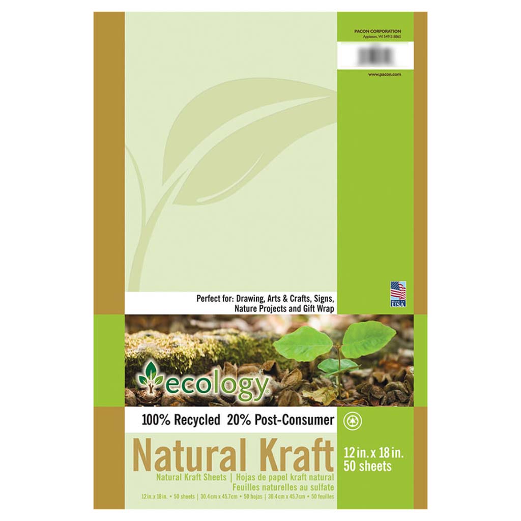 Naturals Kraft Lightweight Sheet 12in x 18in