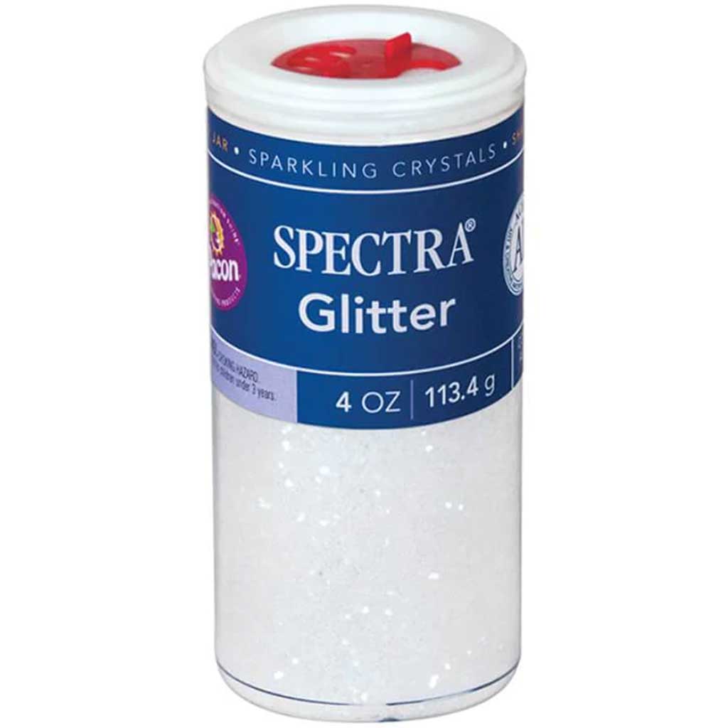 Spectra Glitter Sparkling Crystals 4oz Clear