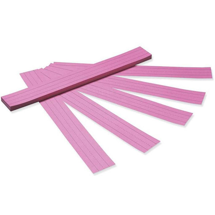 Sentence Strips Pink