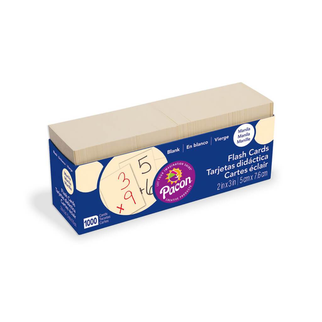 Blank Flash Card Dispenser Box 3in x 2in