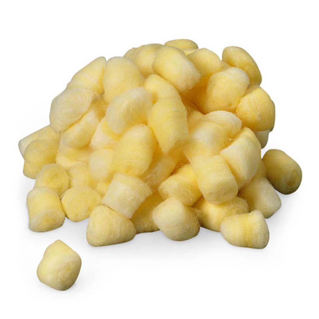 Craft Fluffs 100pcs Yellow