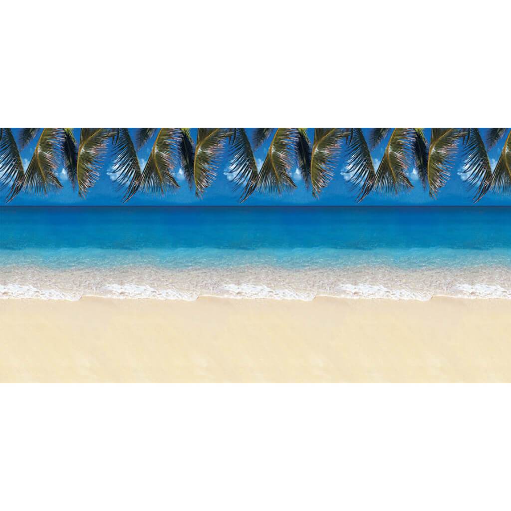 Fadeless Designs 48in x 12ft Tropical Beach