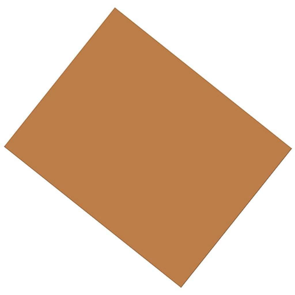 Ucreate Coated Poster Board 22in x 28in Brown