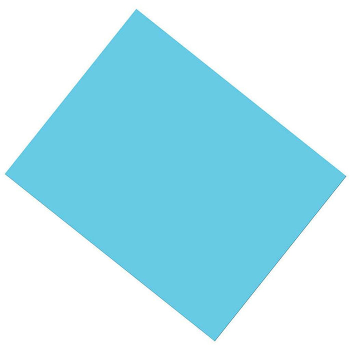 Coated Poster Board 22in x 28in Light Blue