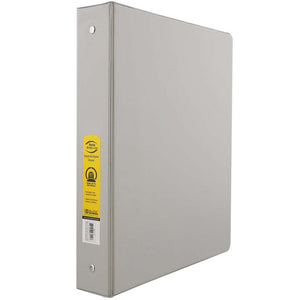 Bazic 3-Ring Binder with 2-Pockets 1.5in