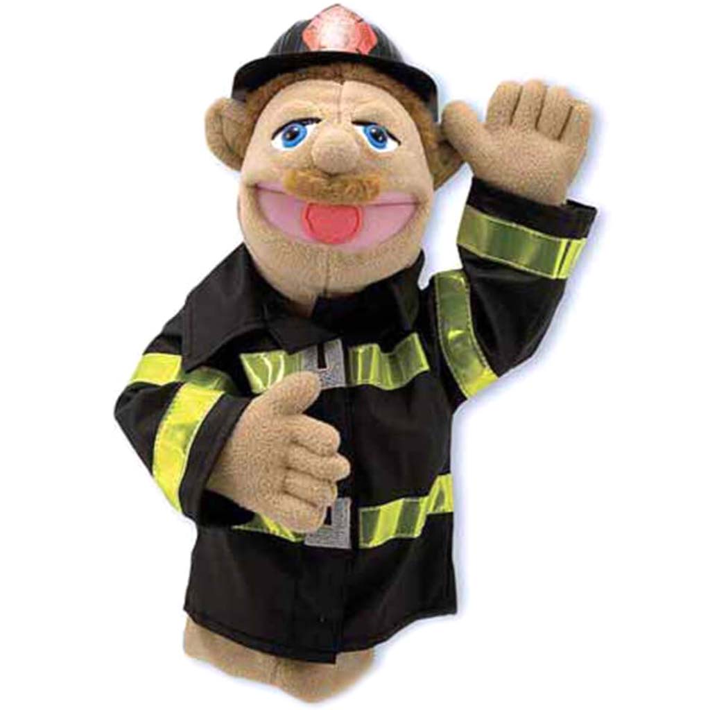 Firefighter Puppet