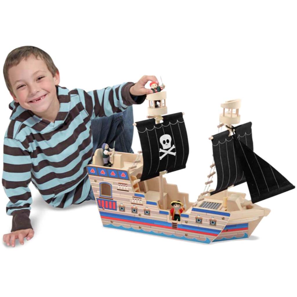 Deluxe Pirate Ship Play Set 