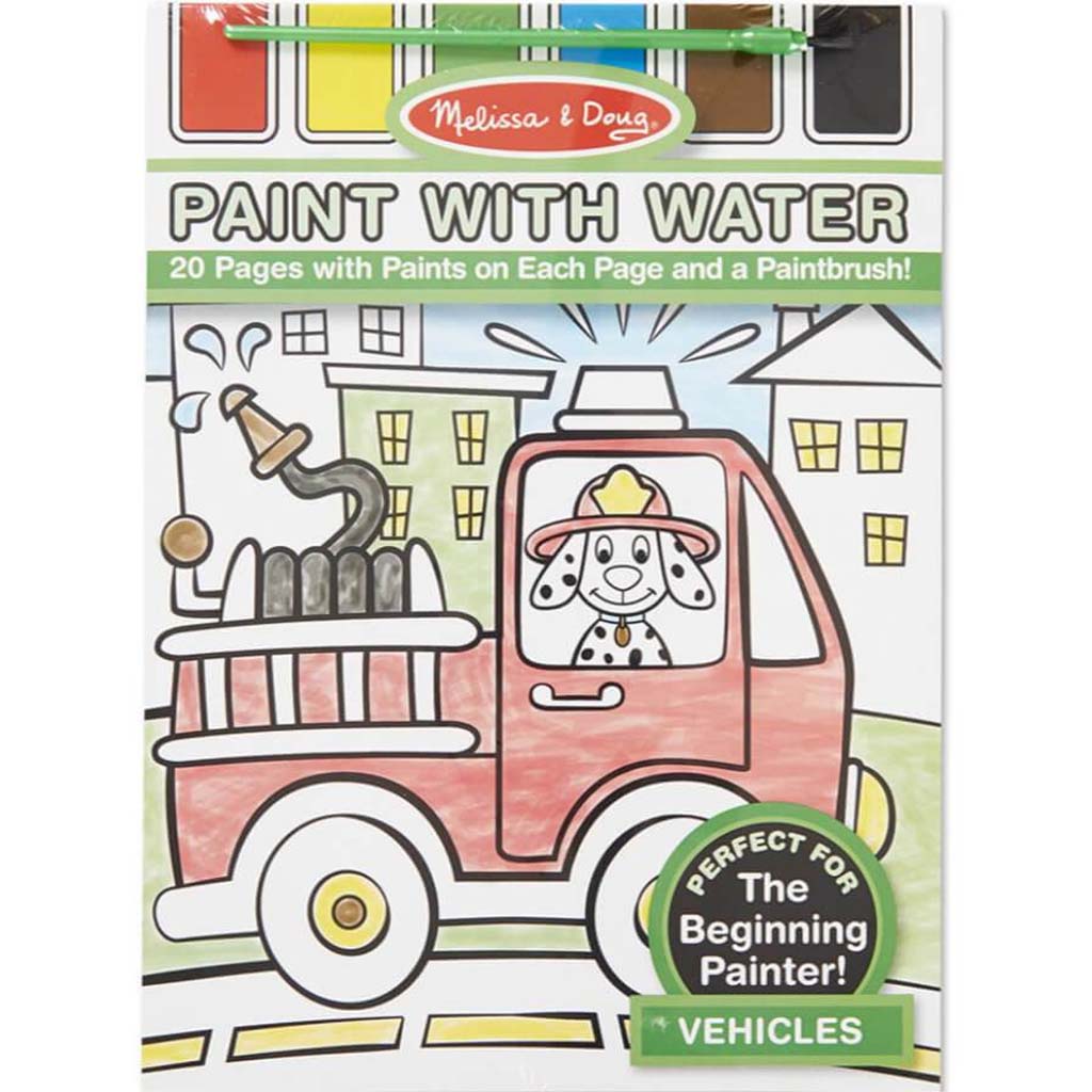 PAINT WITH WATER- VEHICLES 