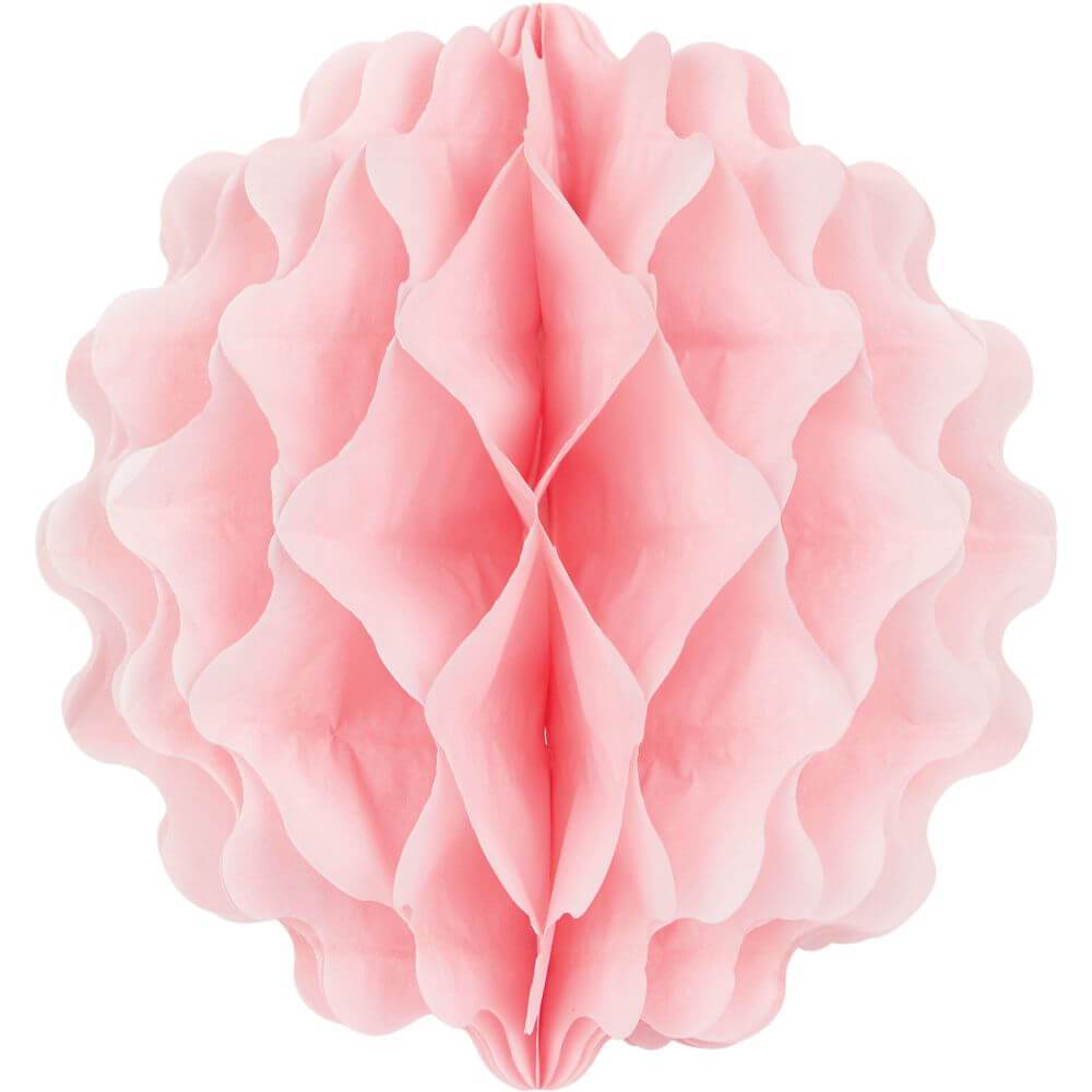 Paper Decor Ball 8in, Classic Pink 