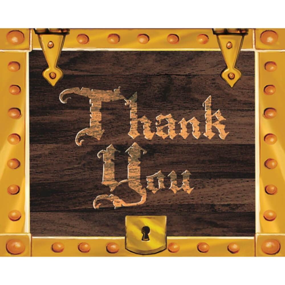 Buried Treasure, Thank You Card 