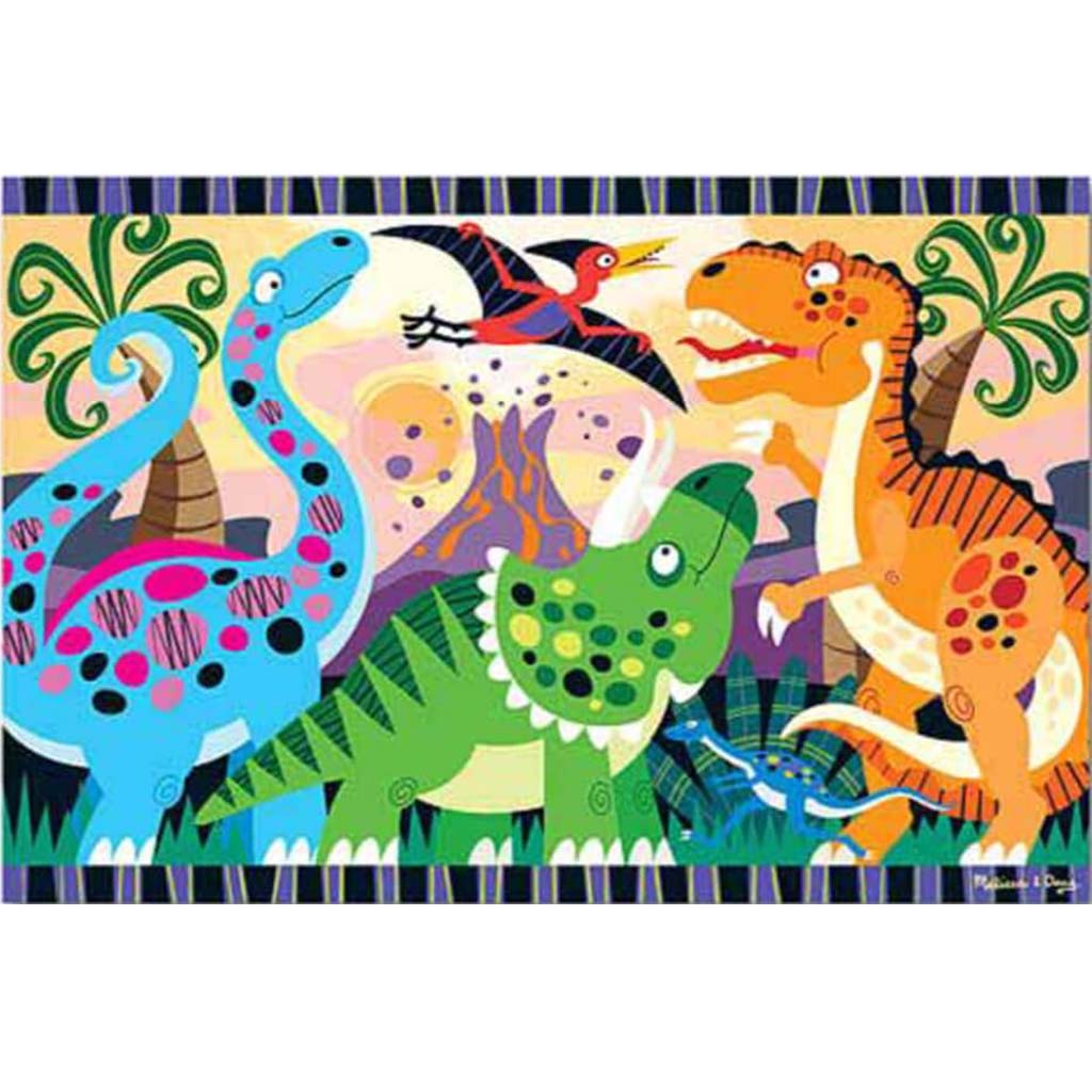 Dinosaur Dawn Floor Puzzle 24 Pc 